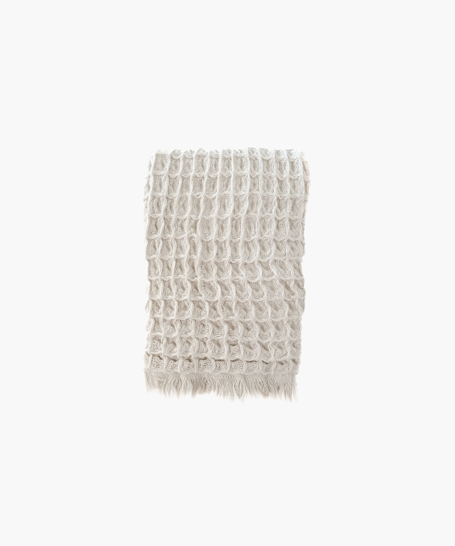 Turkish Cotton Waffle Hand Towels, Set of 2